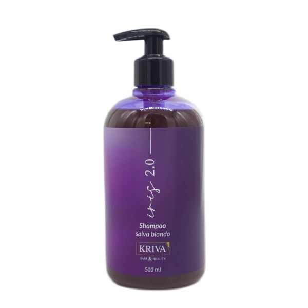 Shampoo Iris 2.0 - Antigiallo per Capelli Biondi - 500 ml