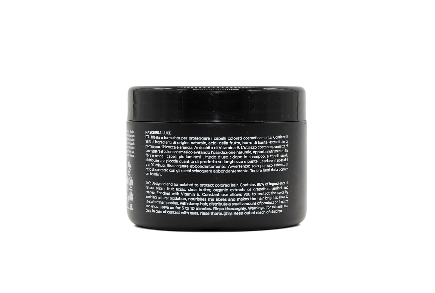 Maschera Luce - Per Capelli Colorati - Arricchita con VITAMINA E - 250 ml