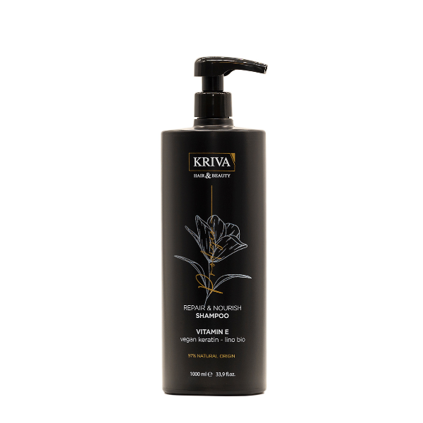 Shampoo Prodigio - Per Capelli Secchi Crespi e Danneggiati Arricchito con VITAMINA E 1000 ml